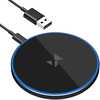 Juhtmevaba induktsioonlaadija Wozinsky WLI-01Y, 15 W, USB-C kaabel, must