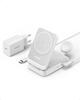 Magnetiline laadimisalus Anker MagGo 15W 3-in-1, valge