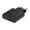 Seinalaadija Ibox C-43 Slim GaN PD30W, must