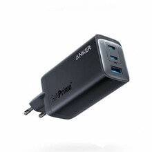 Laadija Anker 737 GaNPrime, 120 W, 1x USB-A, 2x USB-C, must