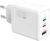 Seinalaadija TB, 2x USB-C, USB-A, Power Delivery, 65W, valge