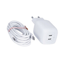 Laadija Belkin WCH013vf2MWH-B6, 65 W, valge, kiirlaadimine