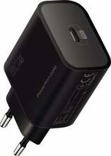 Telefoni laadija Promate PowerPort-20PD, USB-C, 20 W, must