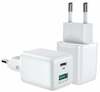 Seinalaadija Joyroom L-QP303, 30 W, USB/USB-C, valge