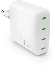 Laadija Puro MiniPro Gan Wall Charger, 140 W, 4xUSB-C, valge