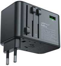 Reisilaadija Acefast Z1, 67W, 2xUSB-A, 3xUSB-C, must