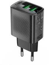 Võrgulaadija Acefast A86, 2x USB-A, 12W, must