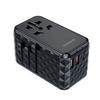 Reisiadapter Choetech PD6028, 2xUSB-C, 2xUSB-A, 100W, must
