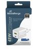 Toiteadapter Mediarange MRMA113-2, USB/USB-C, 45 W, kiirlaadimine