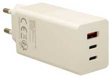 Laadija Patona Premium GaN PD100W, 2xUSB-C, 1xUSB-A, PD3.0, QC3.0, valge