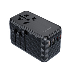 Reisiadapter Choetech PD6028, 2xUSB-C, 2xUSB-A, 100W, must