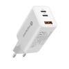 Laadija Everactive SC-650Q, USB QC 3.0, USB-C PD PPS, 65W, valge