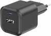 Reisilaadija Swissten Travel Charger GaN, 20W USB-C, 18W USB-A, must