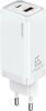 Võrgulaadija Usams T47, 1xUSB-C + 1xUSB, 65W, valge