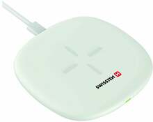 Juhtmevaba laadija Swissten, 10W, USB Type C, valge