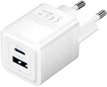 Seinalaadija Vention FEQW0-EU, USB-C + USB-A, 30W, valge
