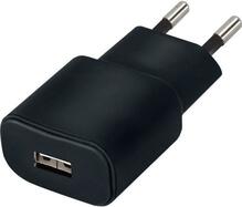 Telefoni laadija Forever TC-01, 1x USB 1A, must