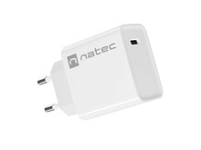 Laadija Natec Ribera USB-C 20W, valge