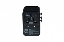 Reisiadapter Verbatim UTA-04, 61W, 2xUSB-C, 3xUSB-A, must