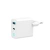 Laadija Gembird TA-UC-PDQC45L-W-01, 45W, 2PORT GAN