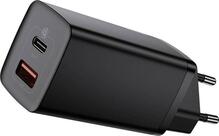 Laadija Baseus GaN2 Lite CCGAN2L-B01, 65W, USB, USB-C, must