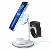 Juhtmevaba laadija Choetech T585-F 3-in-1, 15W, valge
