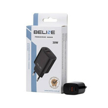Laadija Beline BLN2CB30, 30W, USB-C + USB-A, must