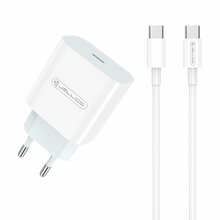 Seinalaadija Jellico AK-180, 20 W, USB-C, valge
