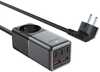 Toiteplokk Acefast Z2, GaN, 3xUSB-C, 2xUSB-A, 75W, must