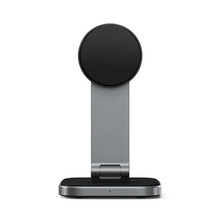 Juhtmevaba laadimisalus Satechi ST-Q21FM 2-in-1 Foldable Qi2, Space Gray