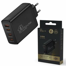 Kiirlaadija Extralink CHARESL01 Smart Life, 100 W, GaN, 3x USB-C, USB-A