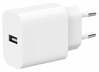 Laadija Gembird TA-UC-1A12-01, USB-A 2,4 A, valge