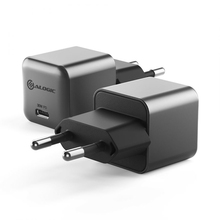 Seinalaadija Alogic Rapid Power WCG1X30SGR-EU, 30 W, GaN, USB-C, must