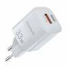 Seinalaadija Choetech PD5006, 33W, A+C, valge