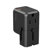 Reisilaadija Choetech PD6038, USB-C, USB-A, 20 W, must