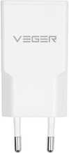Seinalaadija Veger 30W1A1C USB A + USB C QC PD 30W, valge