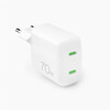 Laadija Puro GaN 70W, 2xUSB-C, valge