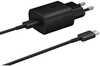 Reisilaadija Samsung EP-TA800EBE + EP-DG980BBE, 25 W, USB-C/USB-C, must