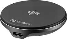 Juhtmevaba laadija Sandberg 441-61 Wireless Charger Magnet Qi2, 15 W, must