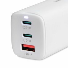 Laadija iBOX C-65, GaN 65W, valge