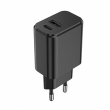 Laadija Setty GSM106082, 1x USB, USB-C, 20W, must
