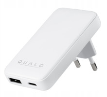 Seinalaadija Qualo QLS-GN-US-AC-45-00 GaN Ultra Slim, USB-C, 45 W