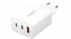 Toiteadapter Intenso 1XUSB-A/2XUSB-C, 7806512, valge
