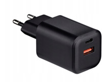 Adapter Qualo QLSN-CA-45-01 Nano PD Network Charger, USB-C/USB-A, 45W