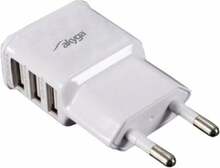 Laadija Akyga ORG002612, 3 x USB Type-A, 12 W, valge