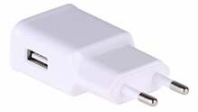 Telefoni laadija Akyga AK-CH-11, USB/AC/DC, 12 W, valge