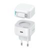 Juhtmega laadija Usams CC202TC02, 1xUSB-C, 35W, valge