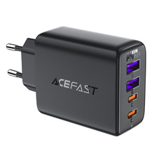 Seinalaadija Acefast A61, 45W, 2xUSB-A, 2xUSB-C, must