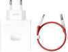 Laadija OnePlus 100W USB-A SuperVooc, valge