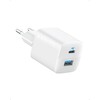 Laadija Anker 323, 33 W, 1x USB-A, 1x USB-C, valge